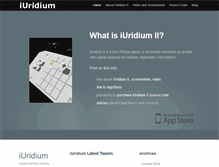 Tablet Screenshot of iuridium.com